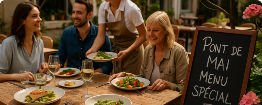 menus spéciaux ponts mai