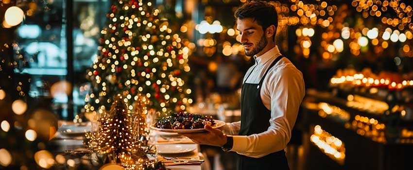 Recruter en restauration pour les fêtes